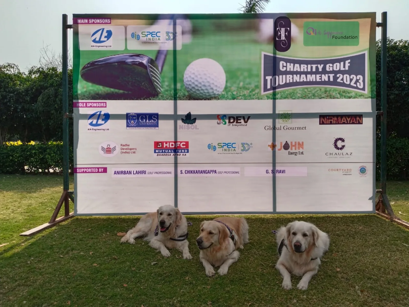 Donors and well-wishers at the second tournament